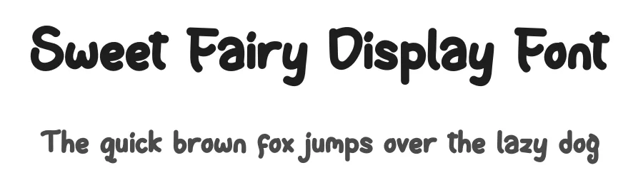 Sweet Fairy Display Font by twinletter — Display Font