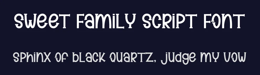 Sweet Family Script Font by inermediaSTUDIO — Display Font — thumbnail 2