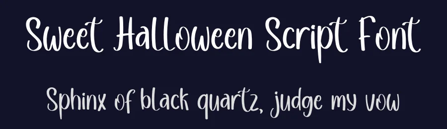 Sweet Halloween Script Font by inermediaSTUDIO — Display Font — thumbnail 2