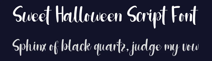Sweet Halloween Script Font by inermediaSTUDIO — Script Handwritten Font — thumbnail 2