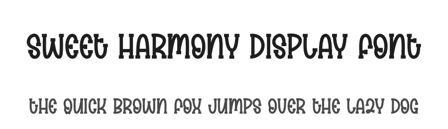 Sweet Harmony Display Font by andikastudio — Display Font