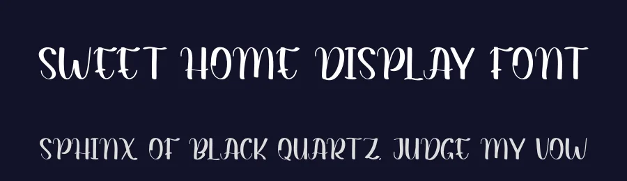 Sweet Home Display Font by andikastudio — Script Handwritten Font — thumbnail 2