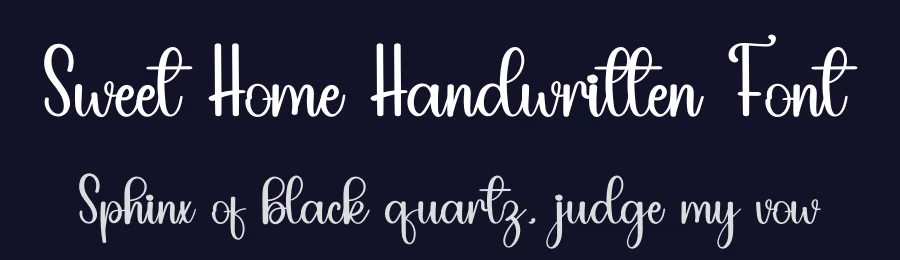 Sweet Home Handwritten Font by inermediaSTUDIO — Script Handwritten Font — thumbnail 2