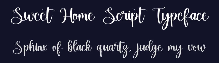 Sweet Home Script Typeface by inermediaSTUDIO — Script Handwritten Font — thumbnail 2