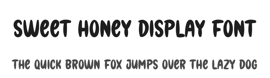 Sweet Honey Display Font by creativeletter — Display Font