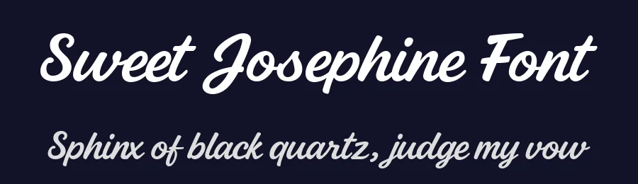 Sweet Josephine Font by Fikryal Studio — Script Handwritten Font — thumbnail 2