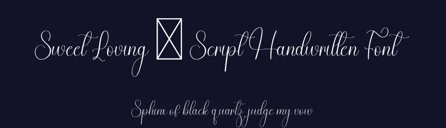 Sweet Loving – Script Handwritten Font by freshtypeink — Script Handwritten Font — thumbnail 2