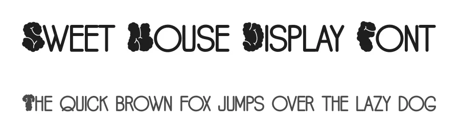 Sweet Mouse Display Font by Dhabee — Display Font