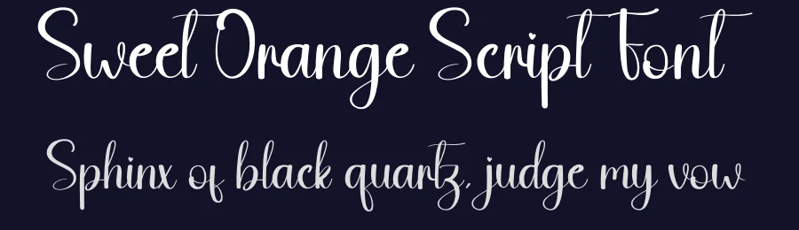 Sweet Orange Script Font by andikastudio — Script Handwritten Font — thumbnail 2