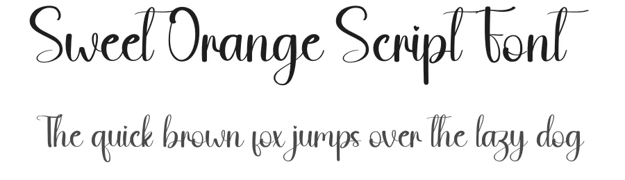 Sweet Orange Script Font by andikastudio — Script Handwritten Font