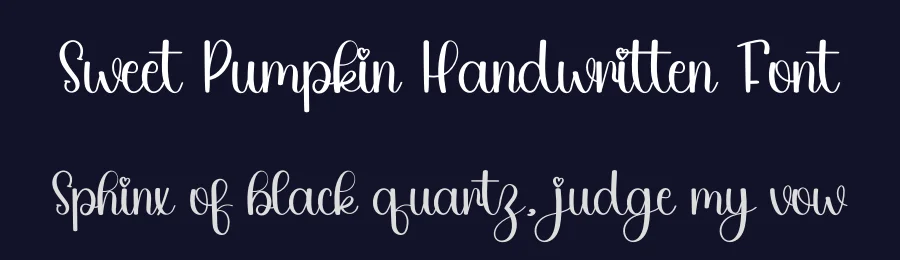 Sweet Pumpkin Handwritten Font by inermediaSTUDIO — Script Handwritten Font — thumbnail 2