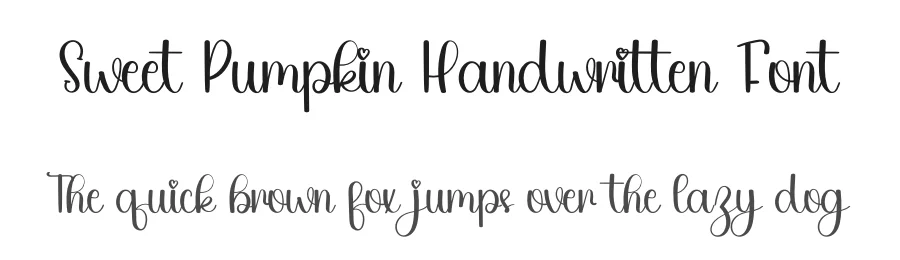 Sweet Pumpkin Handwritten Font by inermediaSTUDIO — Script Handwritten Font