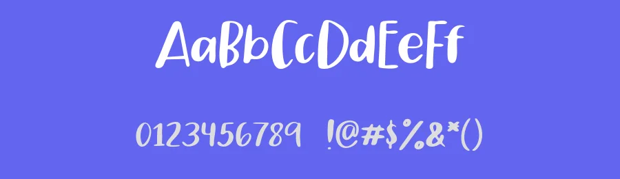 Sweet Sans Font by roomspace.cl — Script Handwritten Font — thumbnail 3