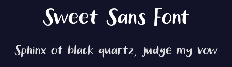 Sweet Sans Font by roomspace.cl — Script Handwritten Font — thumbnail 2
