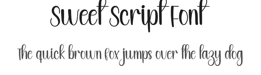 Sweet Script Font by inermediaSTUDIO — Script Handwritten Font
