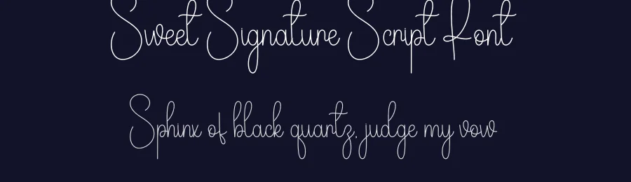 Sweet Signature Script Font by andikastudio — Script Handwritten Font — thumbnail 2
