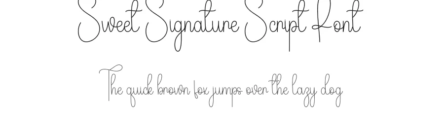 Sweet Signature Script Font by andikastudio — Script Handwritten Font