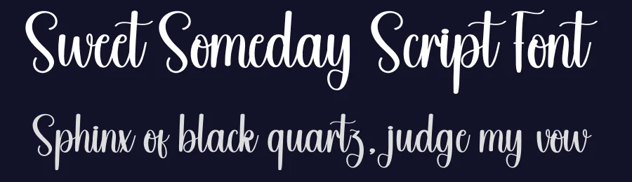 Sweet Someday Script Font by andikastudio — Script Handwritten Font — thumbnail 2