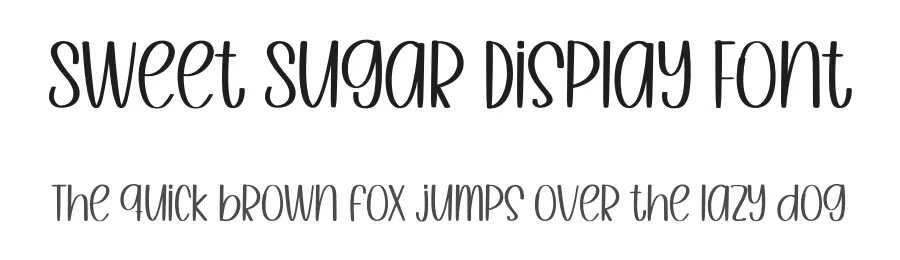 Sweet Sugar Display Font by inermediaSTUDIO — Display Font