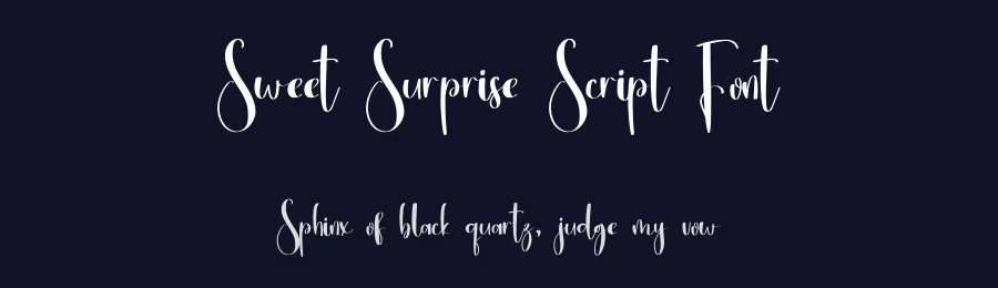 Sweet Surprise Script Font by inermediaSTUDIO — Script Handwritten Font — thumbnail 2
