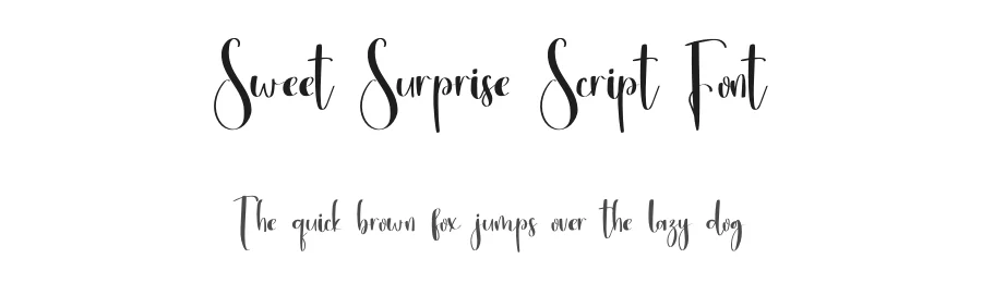 Sweet Surprise Script Font by inermediaSTUDIO — Script Handwritten Font