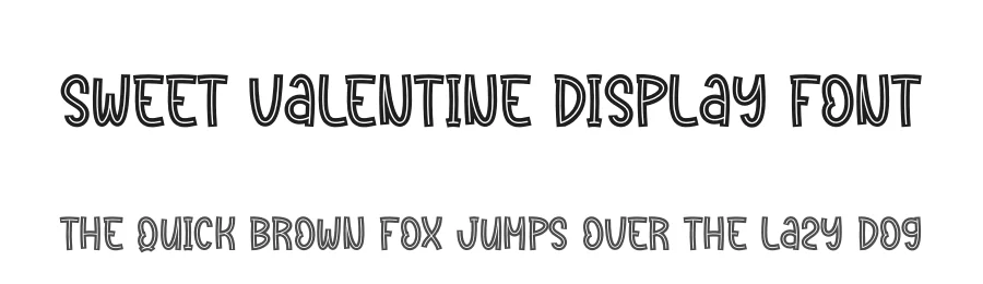 Sweet Valentine Display Font by andikastudio — Display Font