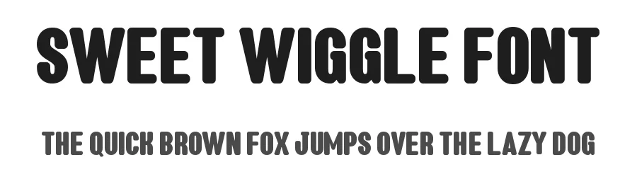 Sweet Wiggle Font by Almairatype — Decorative Font