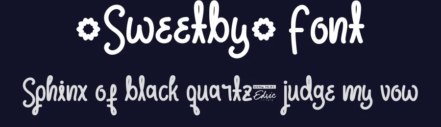 Sweetby Font by edricstudio — Decorative Font — thumbnail 2