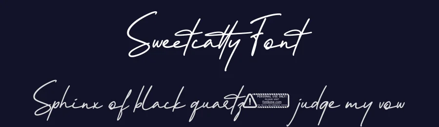 Sweetcatty Font by fontkong — Script Handwritten Font — thumbnail 2