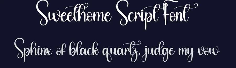 Sweethome Script Font by andikastudio — Script Handwritten Font — thumbnail 2