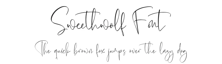 Sweethwolf Font by letterenastudios — Script Handwritten Font