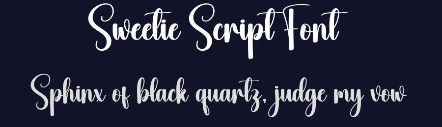 Sweetie Script Font by creativeletter — Script Handwritten Font — thumbnail 2