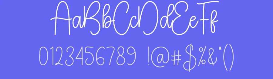 Sweetie Script Typeface by creativeletter — Script Handwritten Font — thumbnail 3