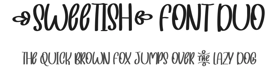 SWEETISH Font Duo by nihstudio — Display Font
