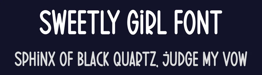 Sweetly Girl Font by inermediaSTUDIO — Display Font — thumbnail 2
