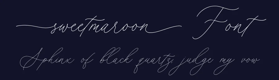 Sweetmaroon Font by LunasType — Script Handwritten Font — thumbnail 2