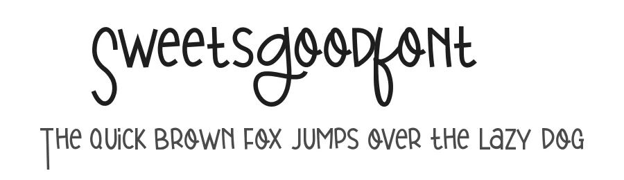 Sweets Good Font by VinType — Display Font