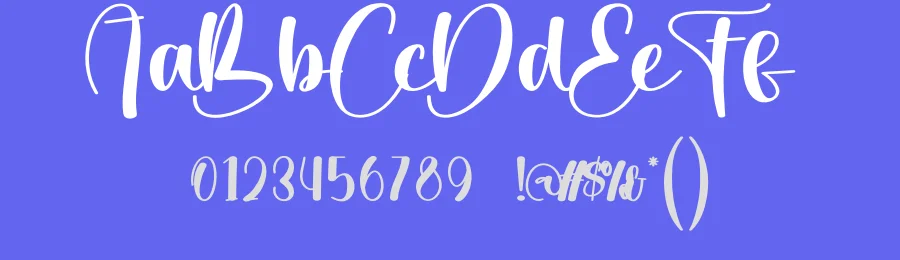Sweety Angela Calligraphy Font by creativeletter — Script Handwritten Font — thumbnail 3