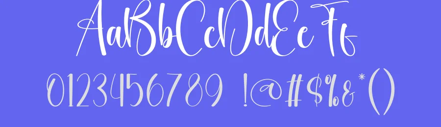 Sweety Breakfast Calligraphy Font by creativeletter — Script Handwritten Font — thumbnail 3