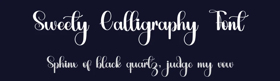 Sweety Calligraphy Font by inermediaSTUDIO — Script Handwritten Font — thumbnail 2