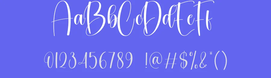 Sweety Calligraphy Font by creativeletter — Script Handwritten Font — thumbnail 3