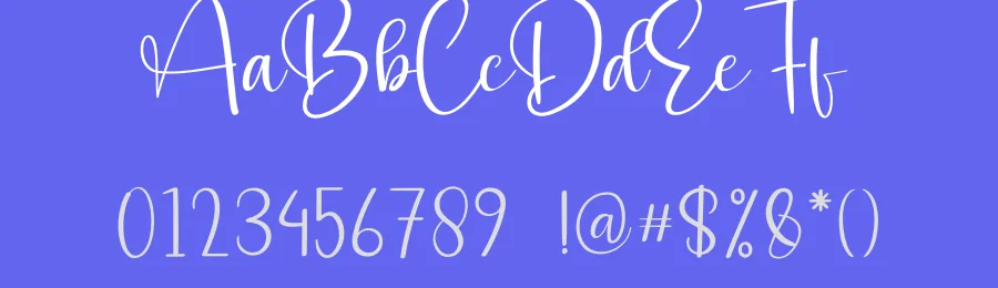 Sweety Calligraphy Script Font by creativeletter — Script Handwritten Font — thumbnail 3