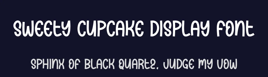 Sweety Cupcake Display Font by andikastudio — Display Font — thumbnail 2