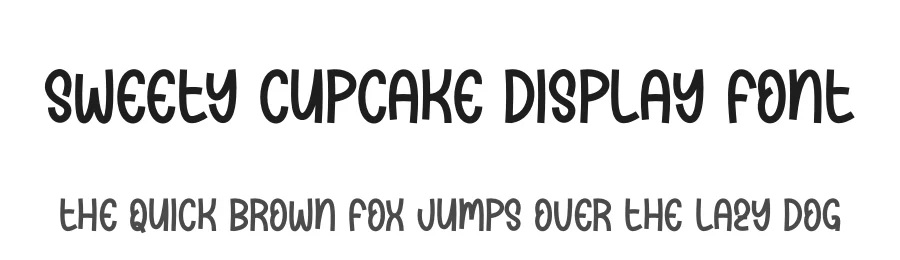 Sweety Cupcake Display Font by andikastudio — Display Font