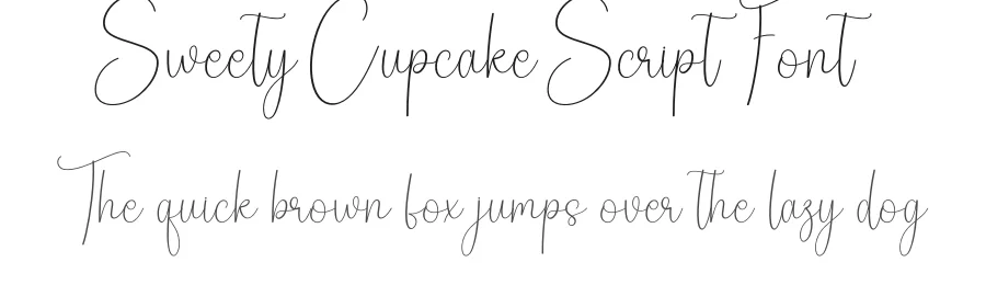 Sweety Cupcake Script Font by creativeletter — Script Handwritten Font