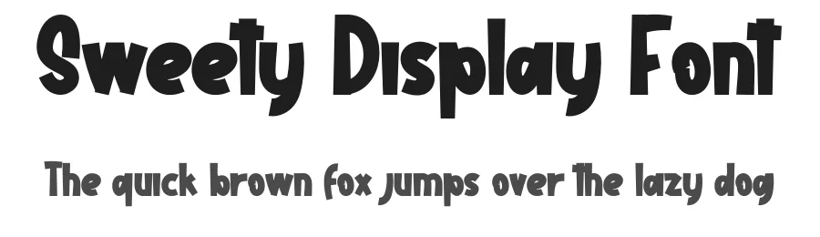 Sweety Display Font by creativeletter — Display Font