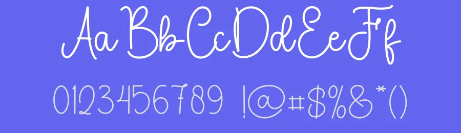 Sweety Script Handwritten Font by freshtypeink — Script Handwritten Font — thumbnail 3