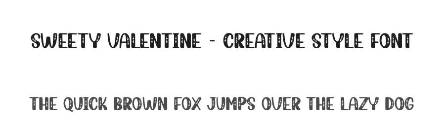 Sweety Valentine – Creative Style Font by creativeletter — Display Font