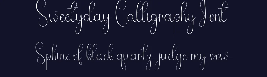 Sweetyday Calligraphy Font by andikastudio — Script Handwritten Font — thumbnail 2