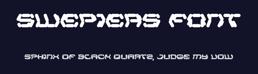 Swepiers Font by Dhabee — Display Font — thumbnail 2